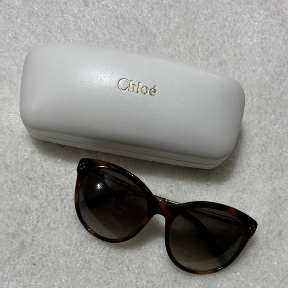 Chloe Tortoiseshell Sunglasses - Picture 1 of 4